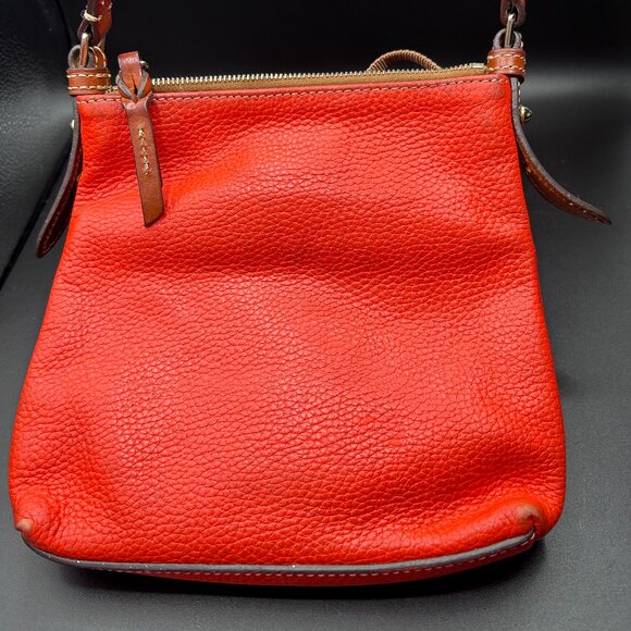 Dooney & Bourke Women's Pebble Grain Crossbody Shoulder Bag Leather Salmon - Picture 5 of 16